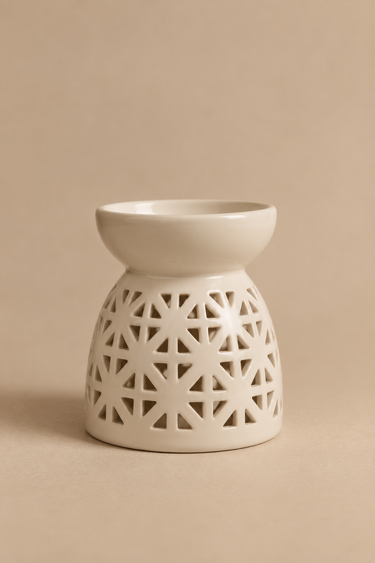 Ceramic Pattern Wax Melt Burner